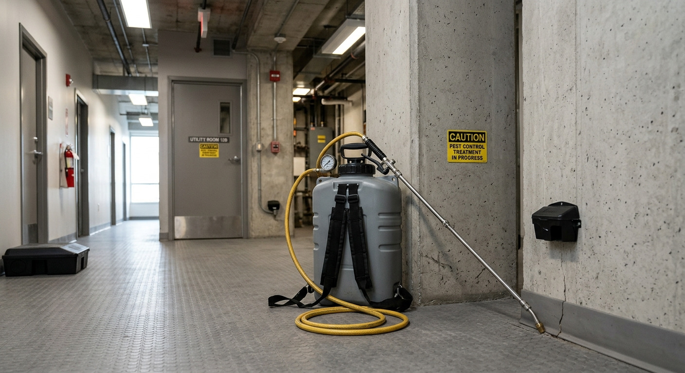 Commercial pest control service for a business in Edison, NJ